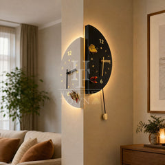 CornerCurve Wall Clock