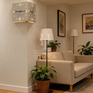 Apex Corner Glow Wall Clock