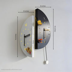 CornerCurve Wall Clock