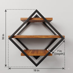 Noble Grid Wall Shelf