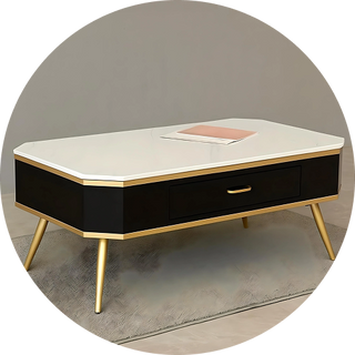 Designer nesting tables for living room