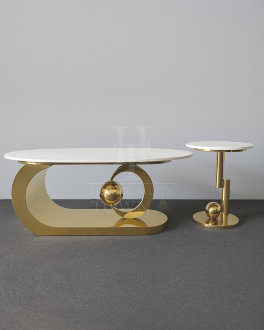 Golden Moonspire Table Set