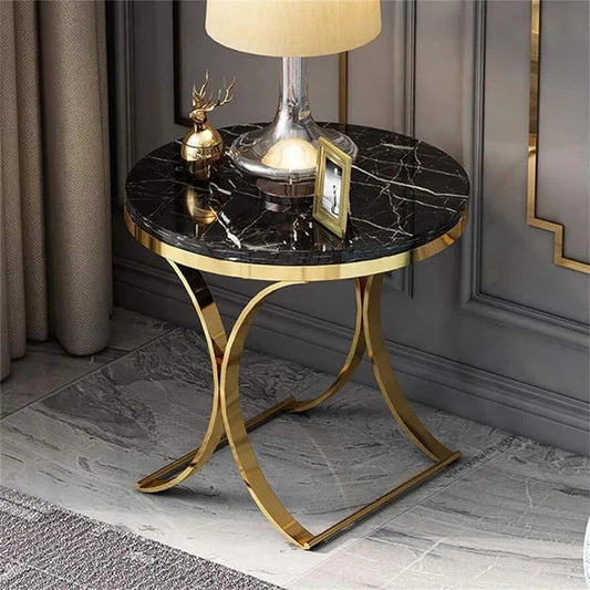 Urban Edge End Table Gold