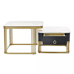 Verve Nesting Tables With Black Drawer