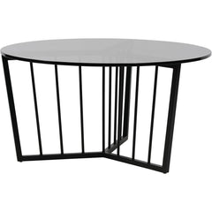 Striped Elegance Coffee Table