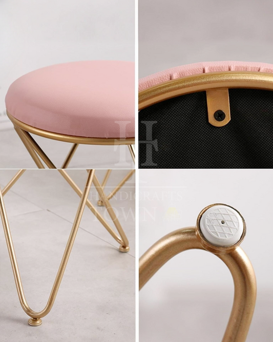 Aura Blush Ottoman
