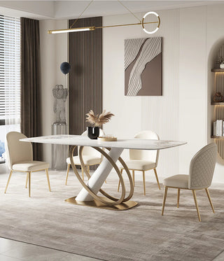 Opéra Metal Dining Table with Chairs