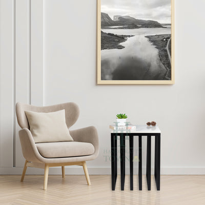 Cube Side Table (Black)
