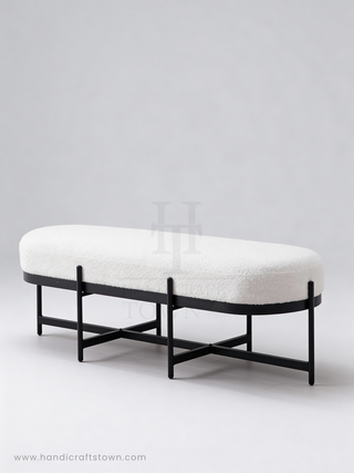 The Cozy Curator bench