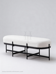 The Cozy Curator bench