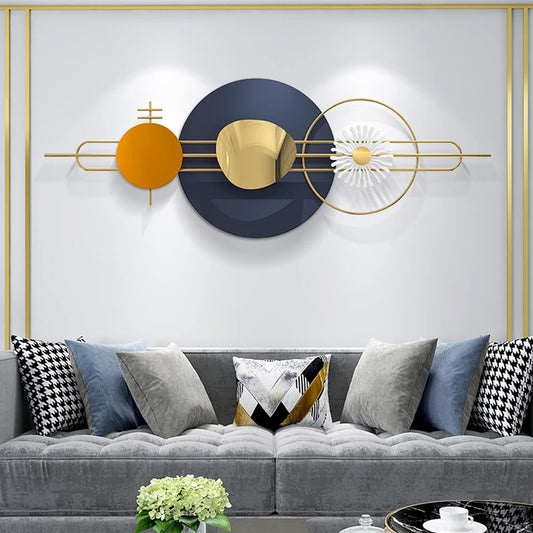 Azul Metal Wall Art