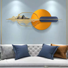 Sundown Sierra Metal Wall Art