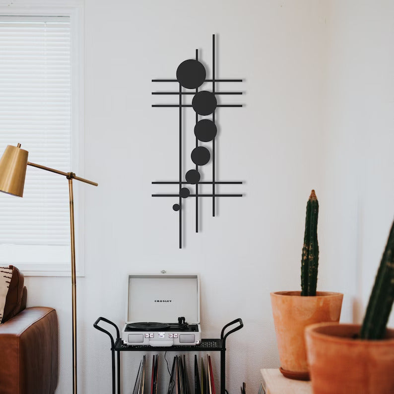 Blackout Metal Wall Art