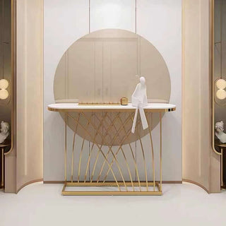Aureum Accent Metal Console
