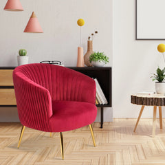 Crimson Comfort Chair