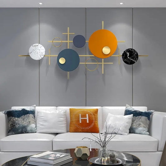 Colour Fusion Metal Wall Art