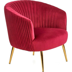 Crimson Comfort Chair