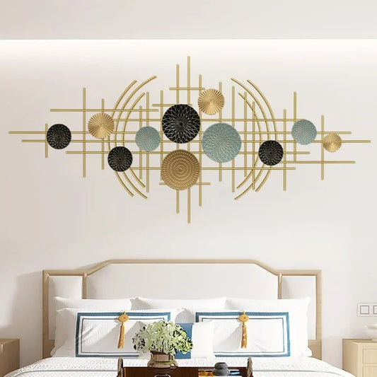 HT Gold Metal Wall Art