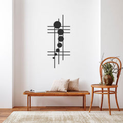 Blackout Metal Wall Art