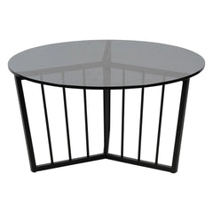 Striped Elegance Coffee Table