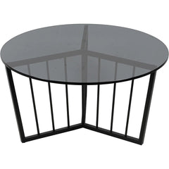 Striped Elegance Coffee Table