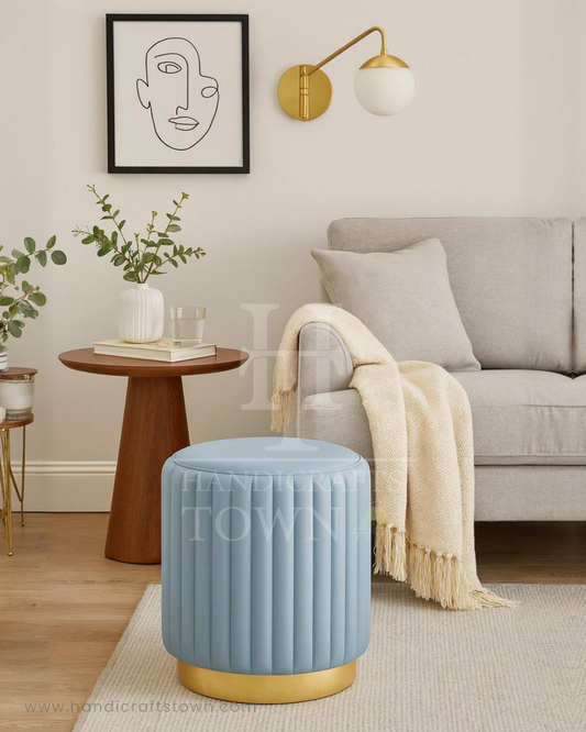 Bluecrest Luxe Ottoman