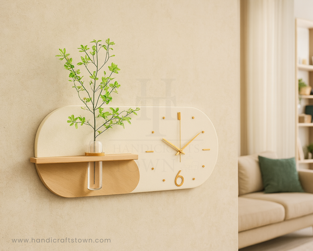 Botanic Timepiece Wall Clock