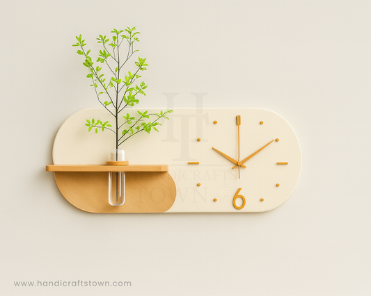 Botanic Timepiece Wall Clock