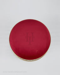 Crimson Luxe Ottoman