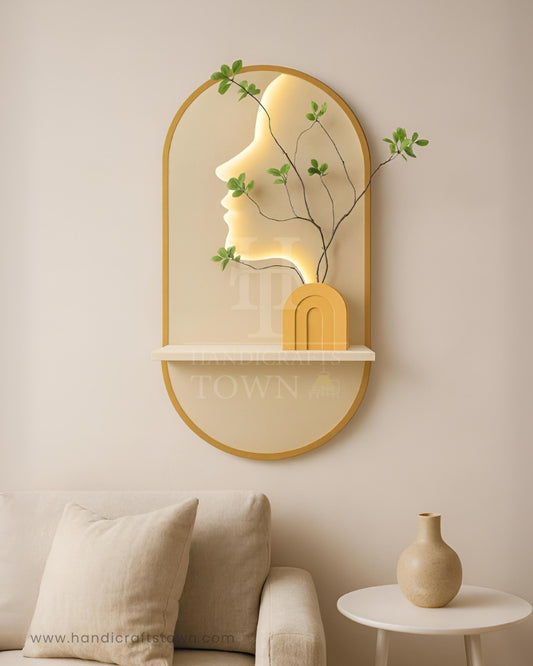 Flora Face Wall Art