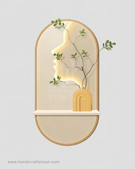 Flora Face Wall Art