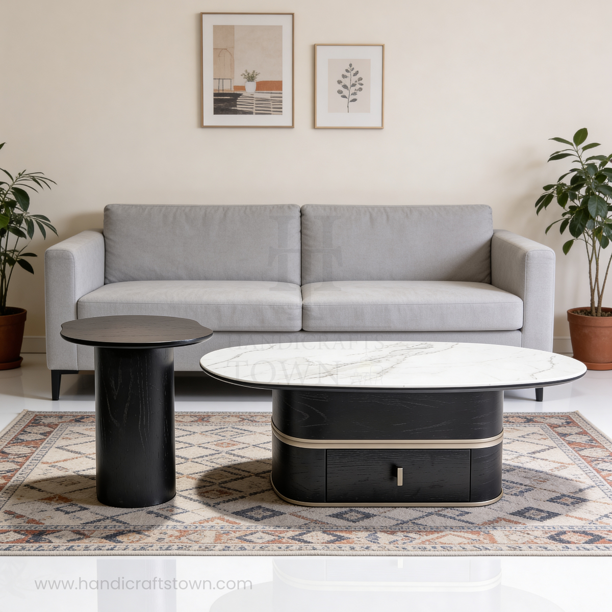 Maison Midnight Table Set