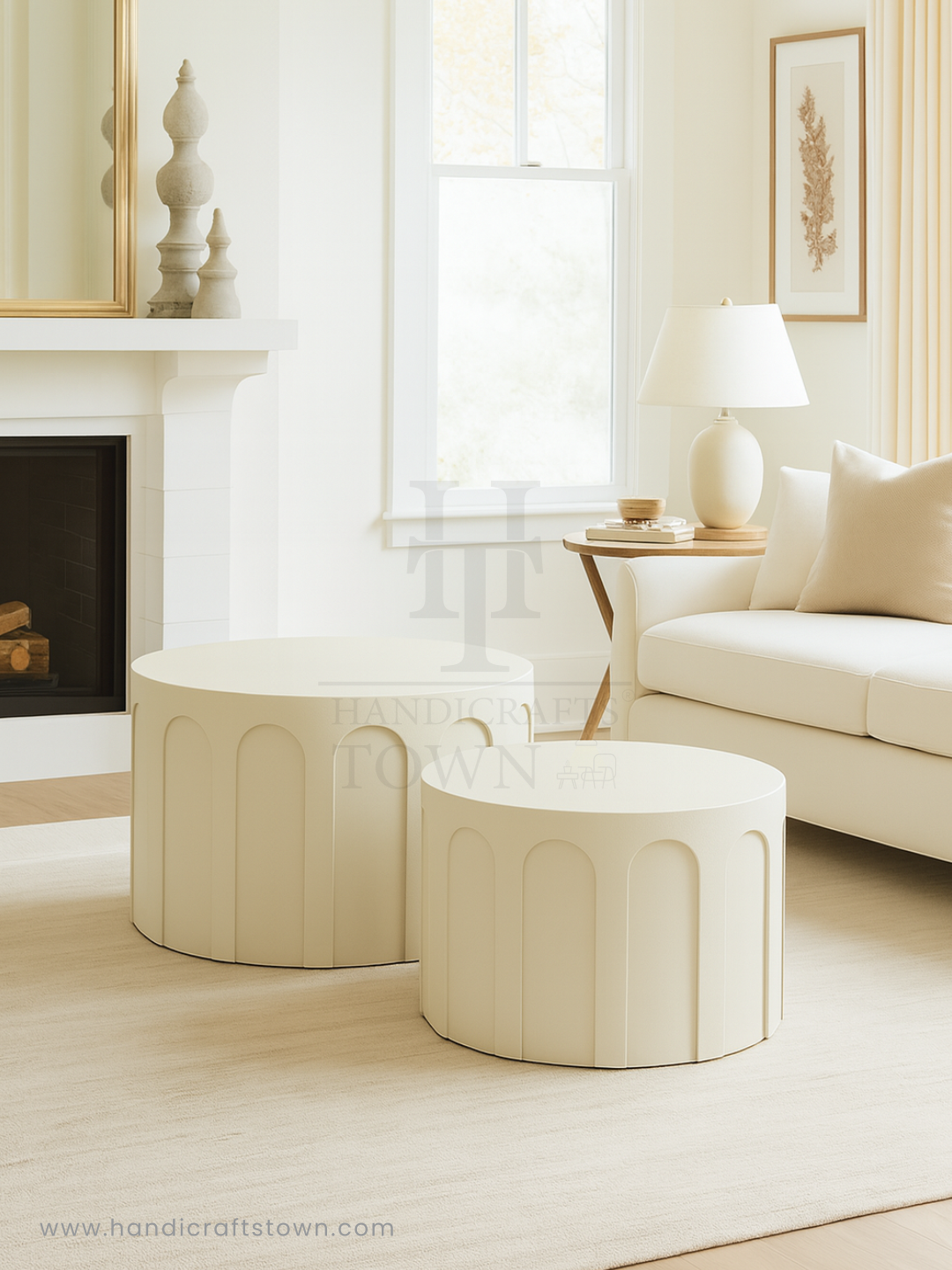 Royale Halo Nesting Table