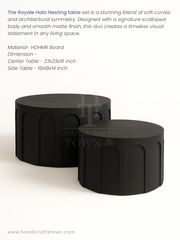 Royale Halo Nesting Table