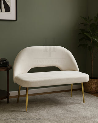 Premium Scoop settee lounge seating