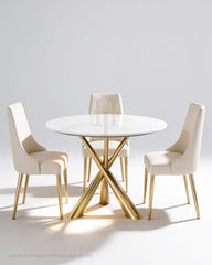 Xora Marble Dining Table