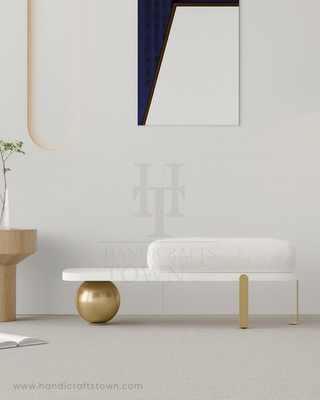 Modern Nobal Aura accent bench