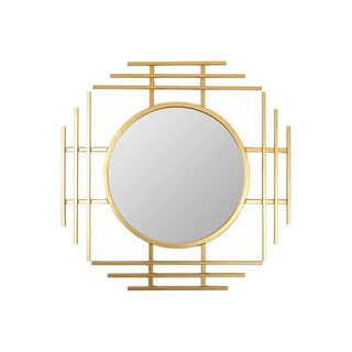 Lattice Gold Wall Mirror