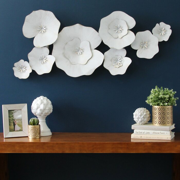 Lily Pad Metal Wall Décor