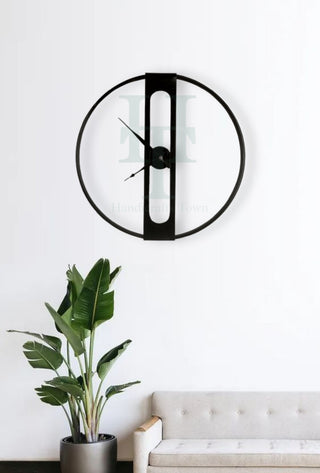 Modern Black Wall Clock
