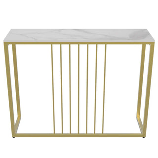 Odine Gold Console Table
