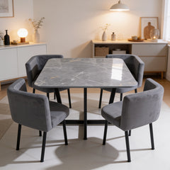 Midnight Harmony Dining Set
