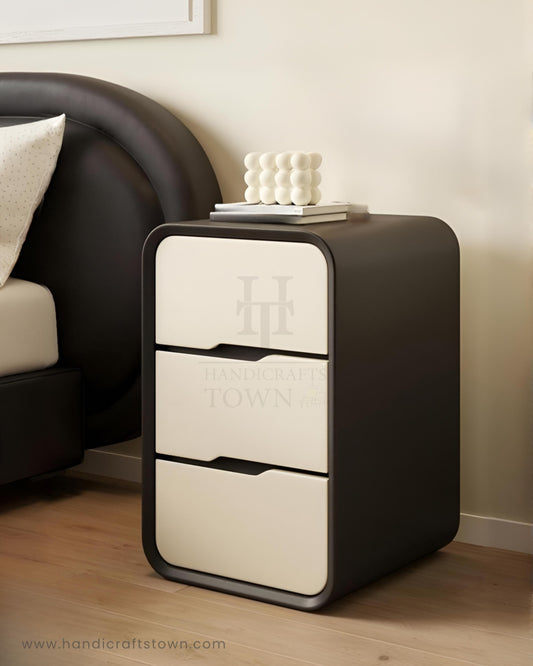 Modern Trio Drawer Nightstand