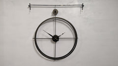 Black Round Wall clock