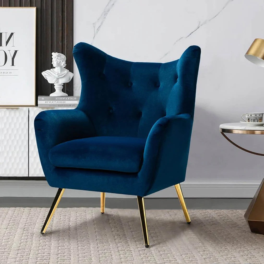 Regal Retreat accent chair design