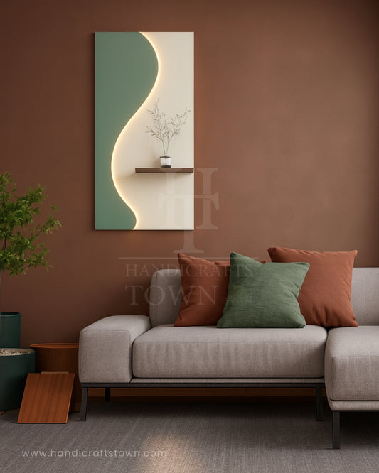 Sage Wave Wall Art