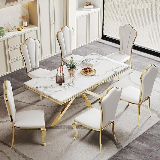 The Family Feast Dining Table With 6 Chairs