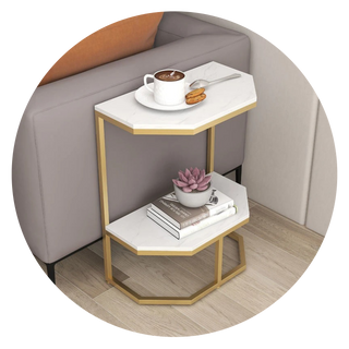 Modern wooden side table design