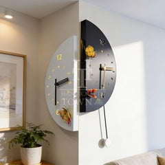 CornerCurve Wall Clock