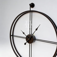 Black Round Wall clock